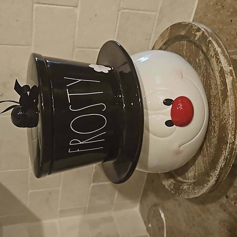 Large Rae Dunn Frosty Canister